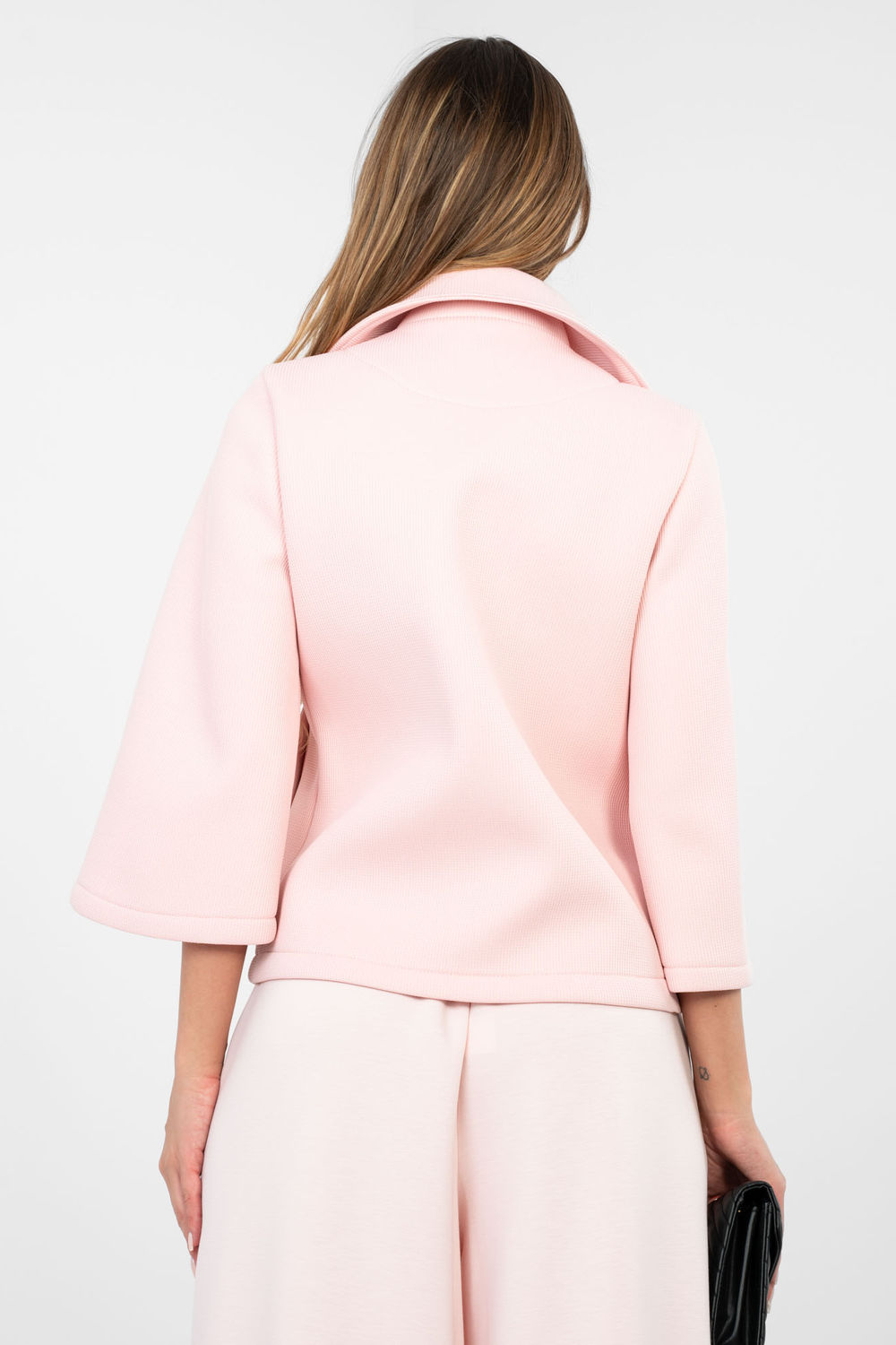 Płaszcz Damski Model IT-KR-95965.05 Light Pink - Factory Price - obrazek 3