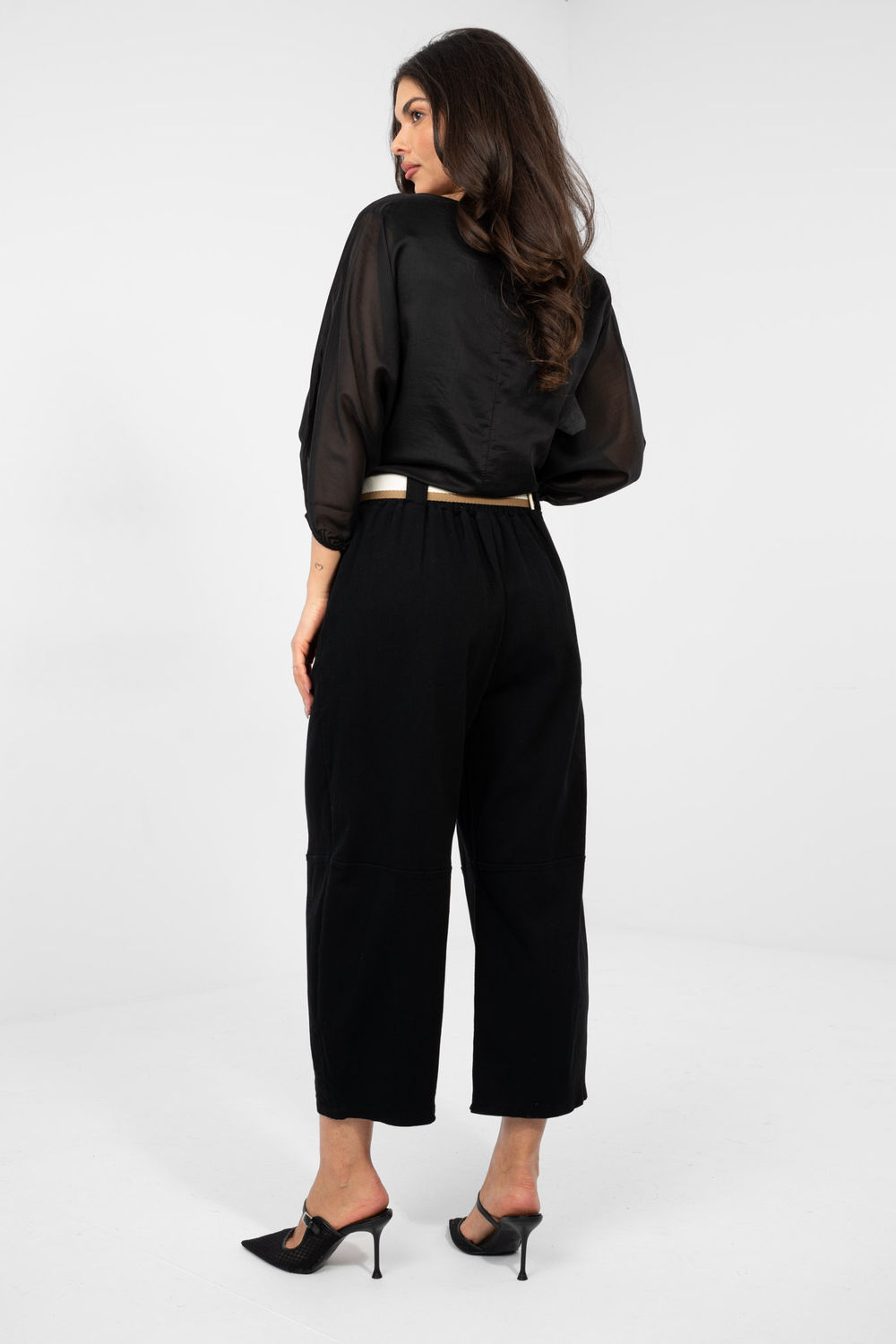 Spodnie Damskie Model IT-SP-FL9929-1.74 Black - Rue Paris - obrazek 3