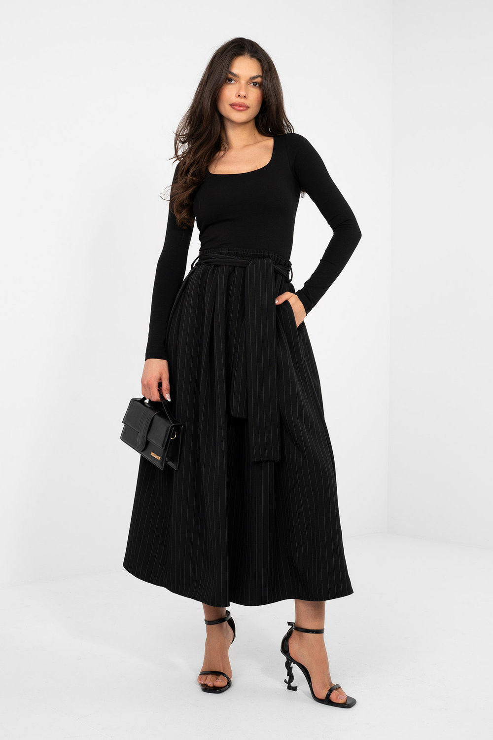 Bluzka Model RV-BZ-A1193.26 Black - Rue Paris - obrazek 2