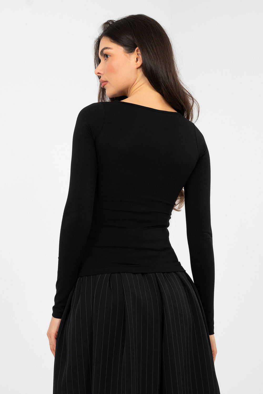 Bluzka Model RV-BZ-A1193.26 Black - Rue Paris - obrazek 3