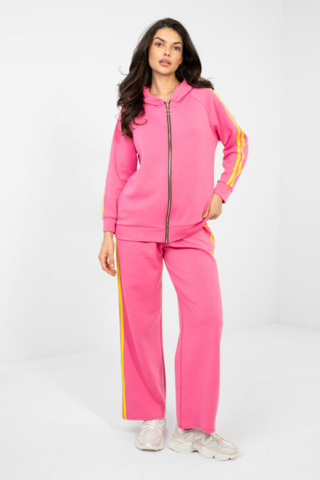 Spodnie Komplet Model IT-KMPL-21782.91 Dark Pink - Rue Paris