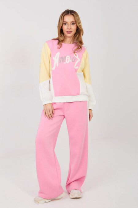 Spodnie Komplet Model IT-KMPL-22210.93 Pink - Rue Paris