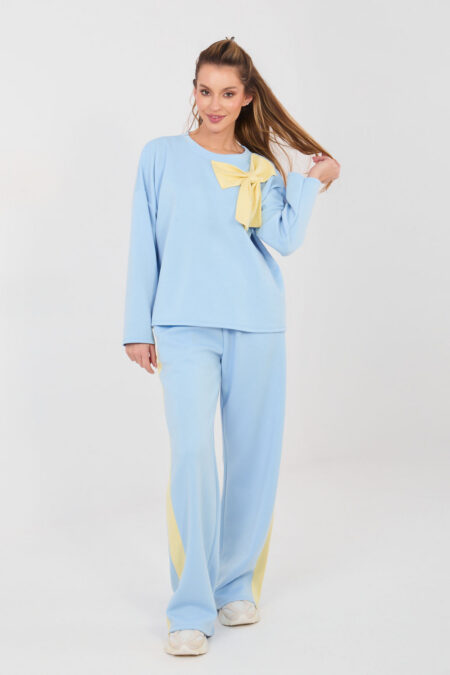 Spodnie Komplet Model IT-KMPL-22220.25 Light Blue - Rue Paris