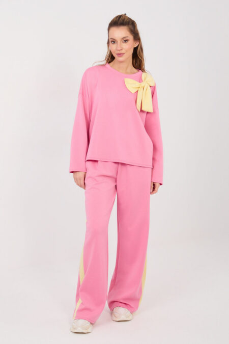 Spodnie Komplet Model IT-KMPL-22220.69 Dark Pink - Rue Paris