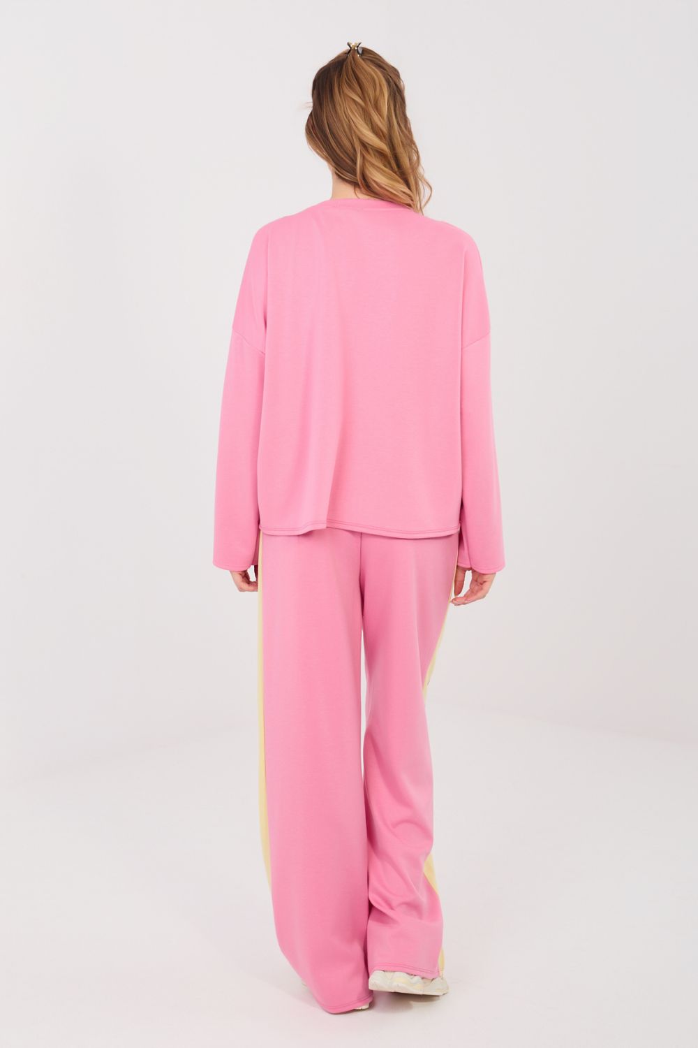 Spodnie Komplet Model IT-KMPL-22220.69 Dark Pink - Rue Paris - obrazek 3
