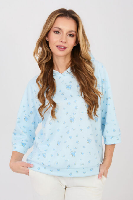 Bluza Damska Model IT-BZ-22278.74 Light Blue - Italy Moda
