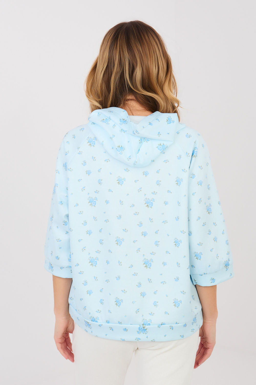 Bluza Damska Model IT-BZ-22278.74 Light Blue - Italy Moda - obrazek 3