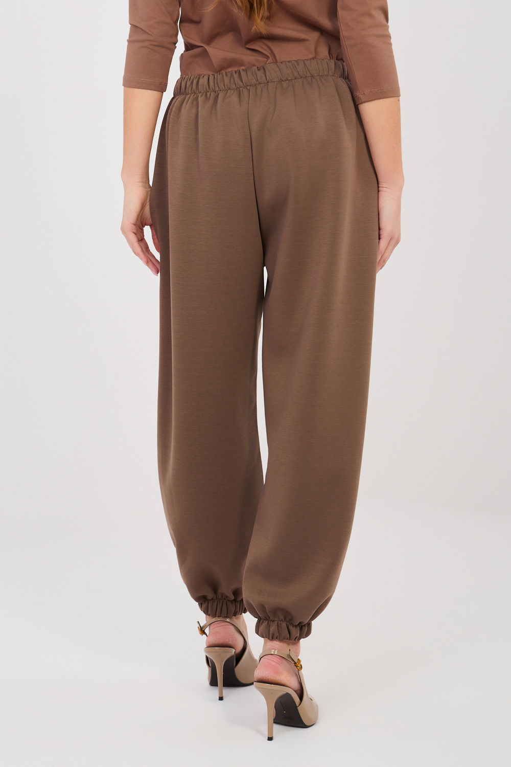 Spodnie Dresowe Model IT-SP-9995.16P Brown - Italy Moda - obrazek 3