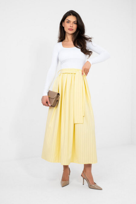 Spódnica Model IT-SD-21081.18 Light Yellow - Italy Moda