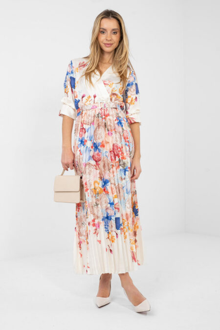Sukienka Model IT-SK-18828.92 Ecru - Italy Moda
