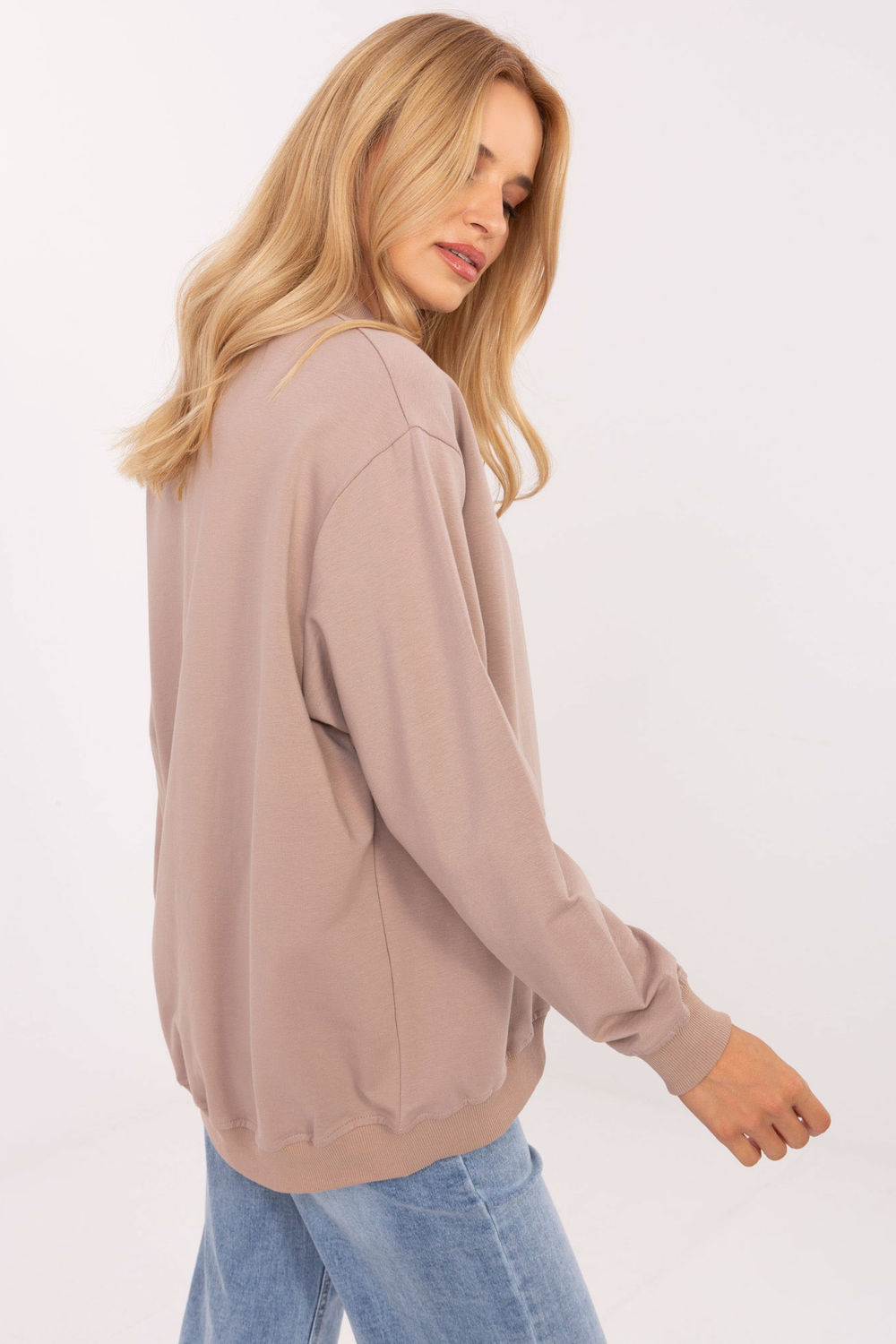 Bluza Damska Model RV-BL-5185.79P Dark Beige - BFG - obrazek 2