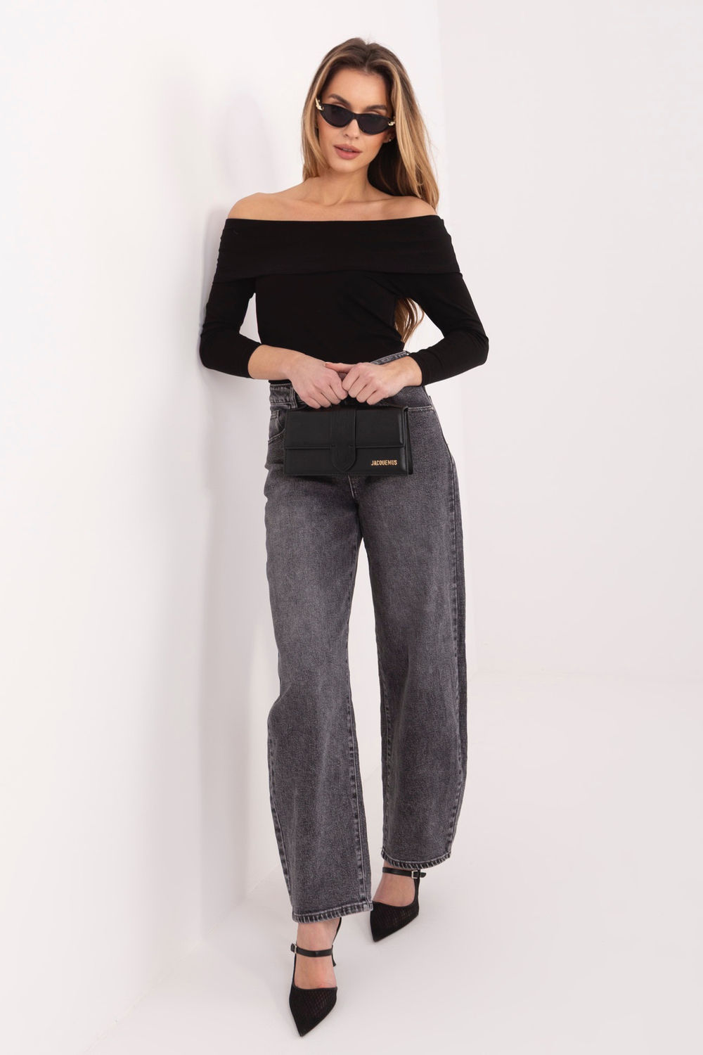Bluzka Model RV-BZ-A1194.25 Black - Rue Paris - obrazek 2