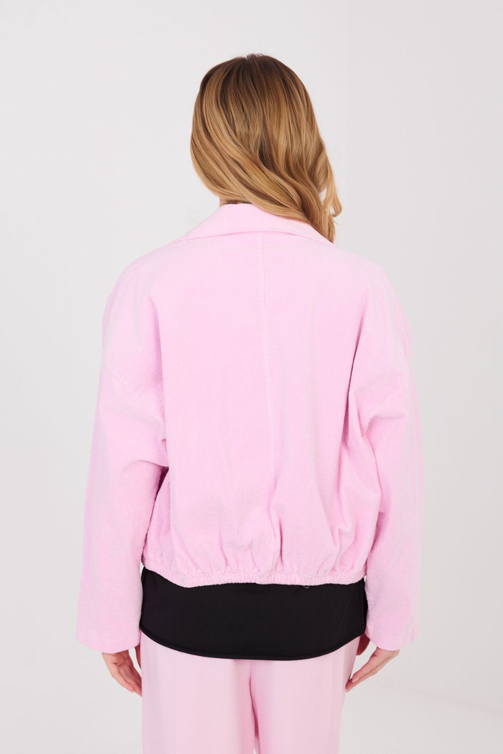 Kurtka Damska Model IT-KR-FL10163.10 Light Pink - Rue Paris - obrazek 4