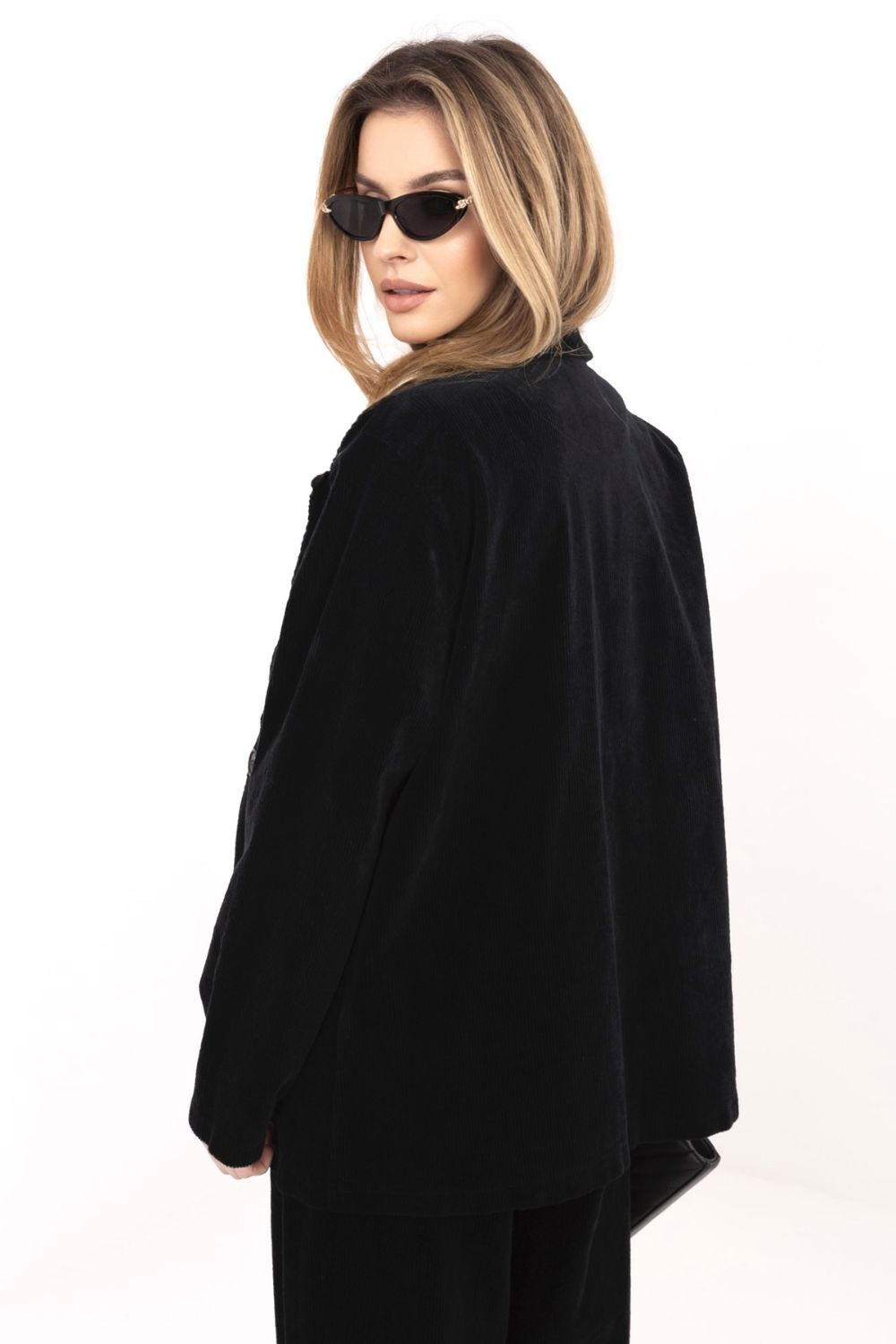 Marynarka Model IT-MA-FL9958.90 Black - Rue Paris - obrazek 5