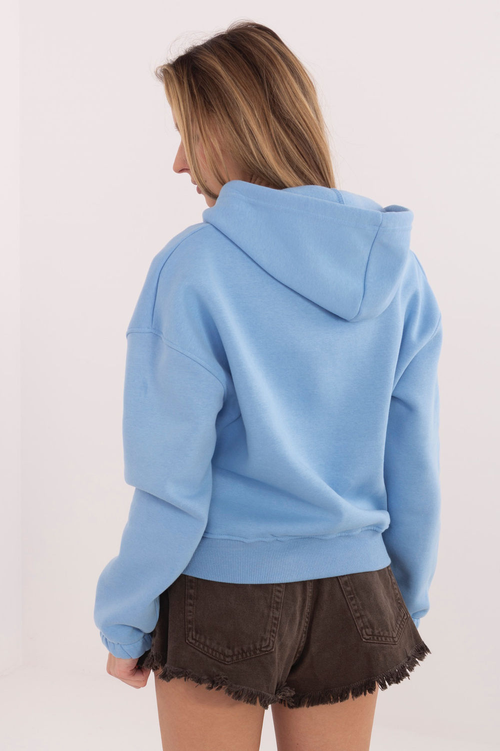 Bluza Damska Model CLM-BL-3762.08 Blue - Factory Price - obrazek 3