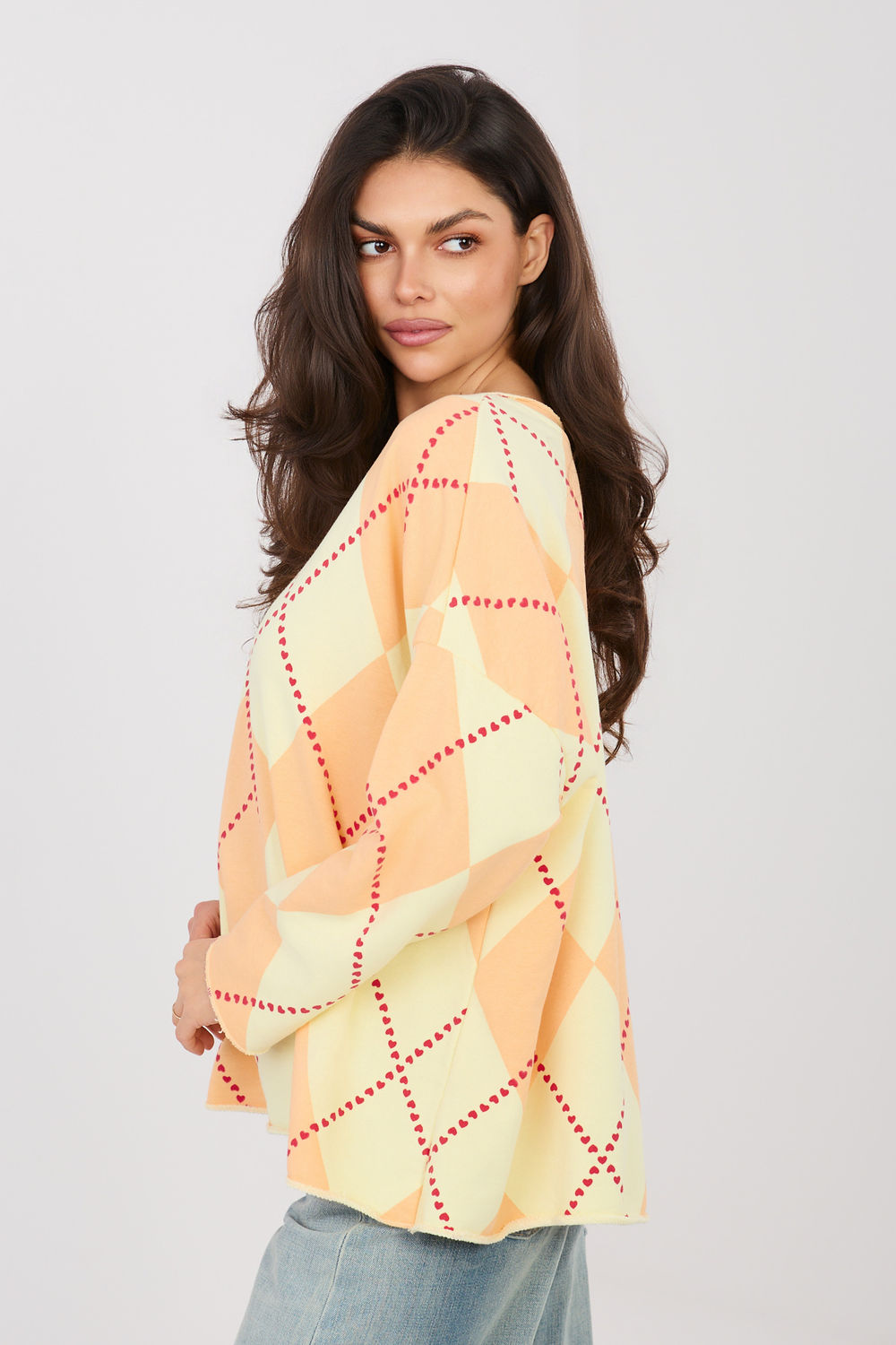 Bluza Damska Model IT-BZ-6848.22 Orange - Factory Price - obrazek 3