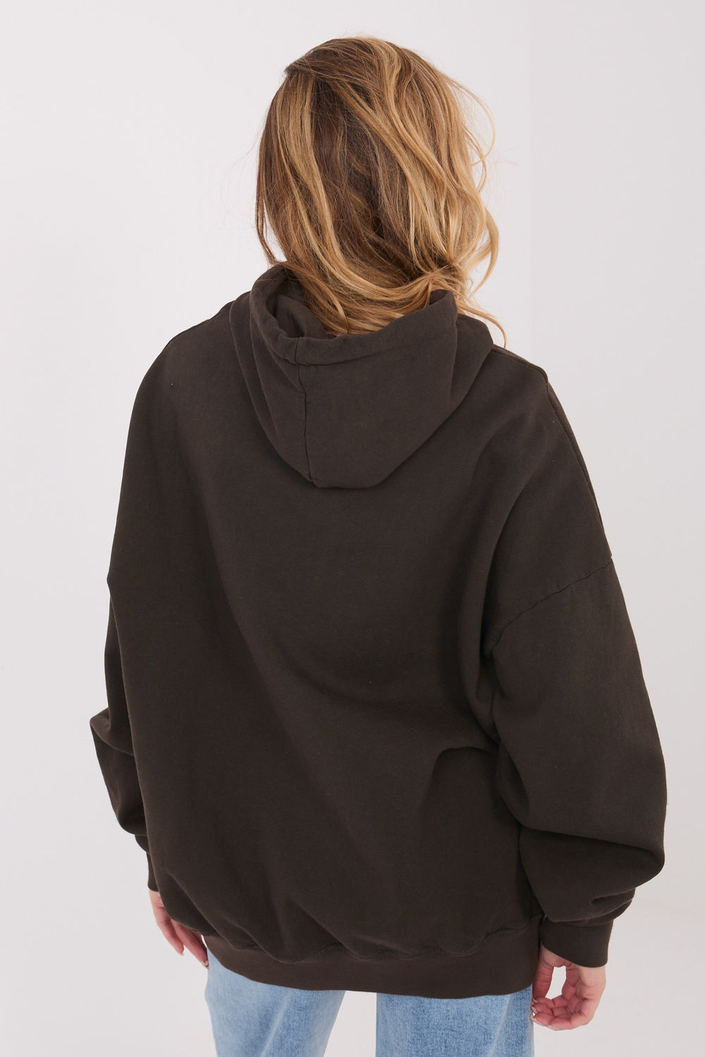 Bluza Damska Model WT-BL-A1066.53 Dark Brown - Factory Price - obrazek 3