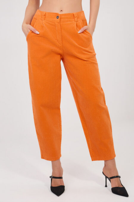 Spodnie Damskie Model IT-SP-FL8916.13 Orange - Rue Paris