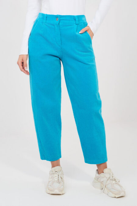 Spodnie Damskie Model IT-SP-FL8916.13 Blue - Rue Paris