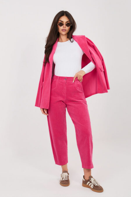 Spodnie Damskie Model IT-SP-FL8916.13 Fuksja - Rue Paris