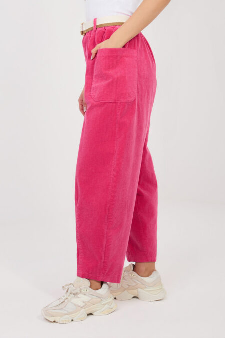 Spodnie Damskie Model IT-SP-FL9665.14 Fuksja - Rue Paris