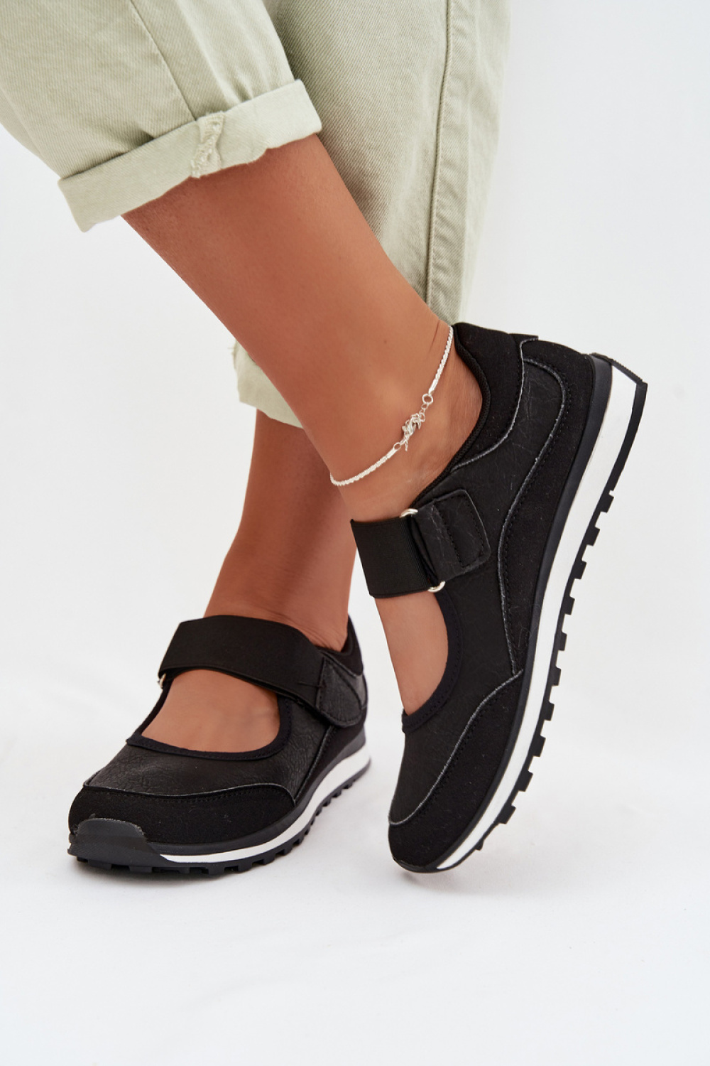 Półbuty Model Aveliette 26SP26-9717 Black - Step in style - obrazek 3