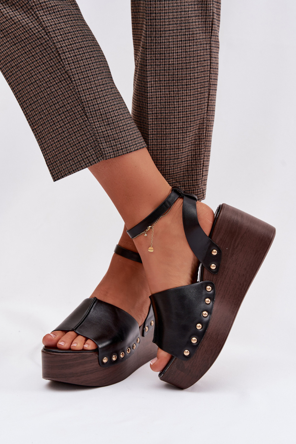 Sandały Model Galorina DM497 Black - Step in style - obrazek 3