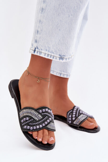 Sandał Klapki Model Dovima WS-63 Black - Step in style