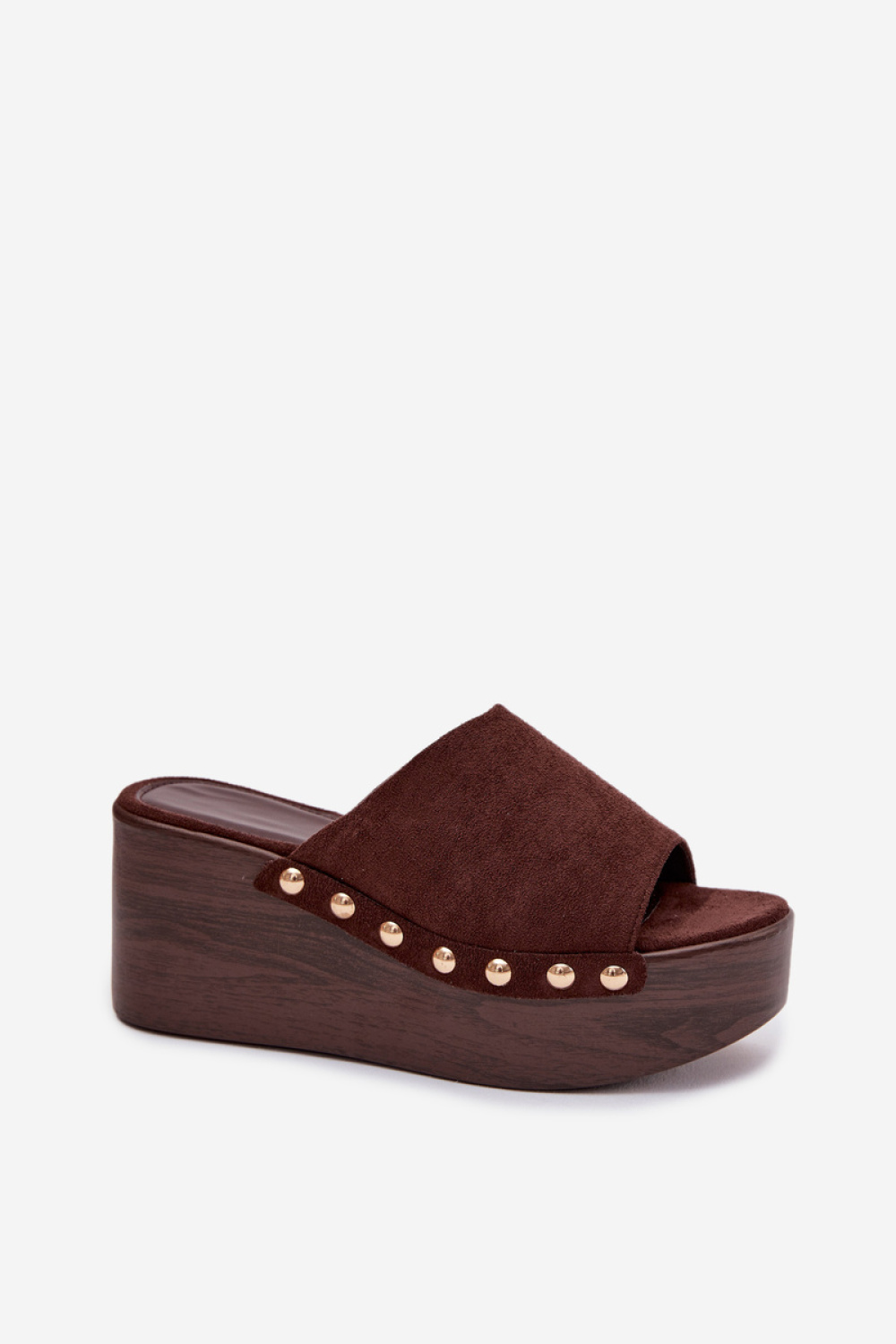 Sandał Klapki Model Helivina DM487 Brown - Step in style - obrazek 2