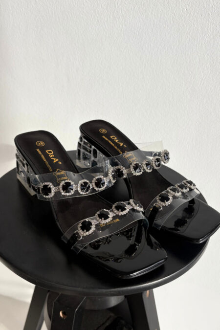 Sandał Klapki Model DA MR1037-02 Black - Step in style