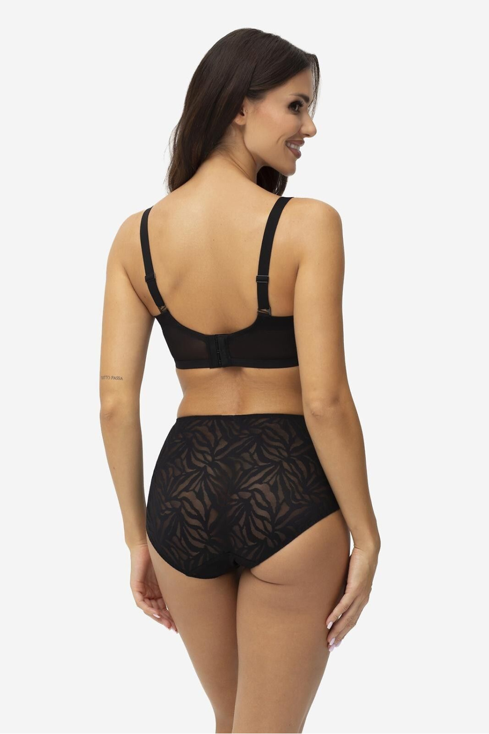 Biustonosz push up Biustonosz Usztywniany Model Fuller Black - Gatta - obrazek 3
