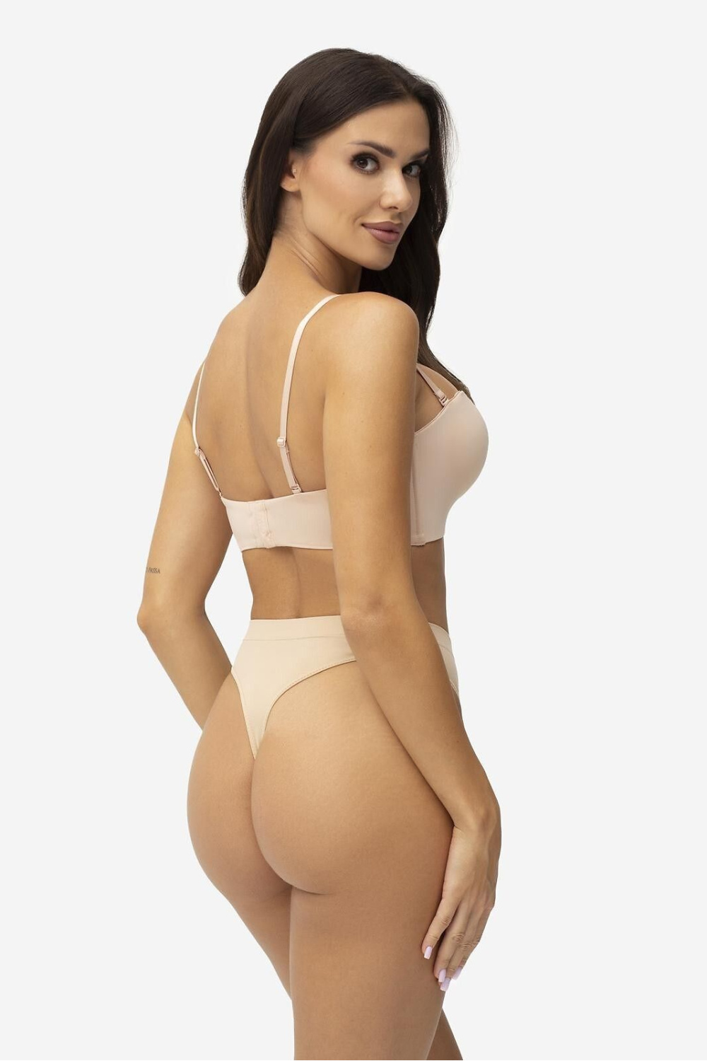 Biustonosz push up Biustonosz Push-up Model Joyce Beige - Gatta - obrazek 3