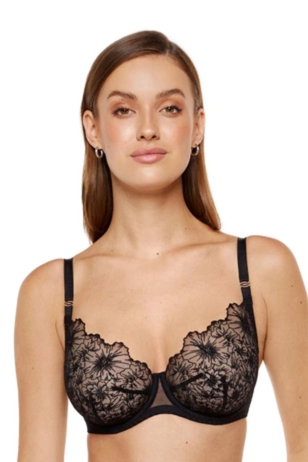 Biustonosz Soft Model Noire B2 Black - Gorteks