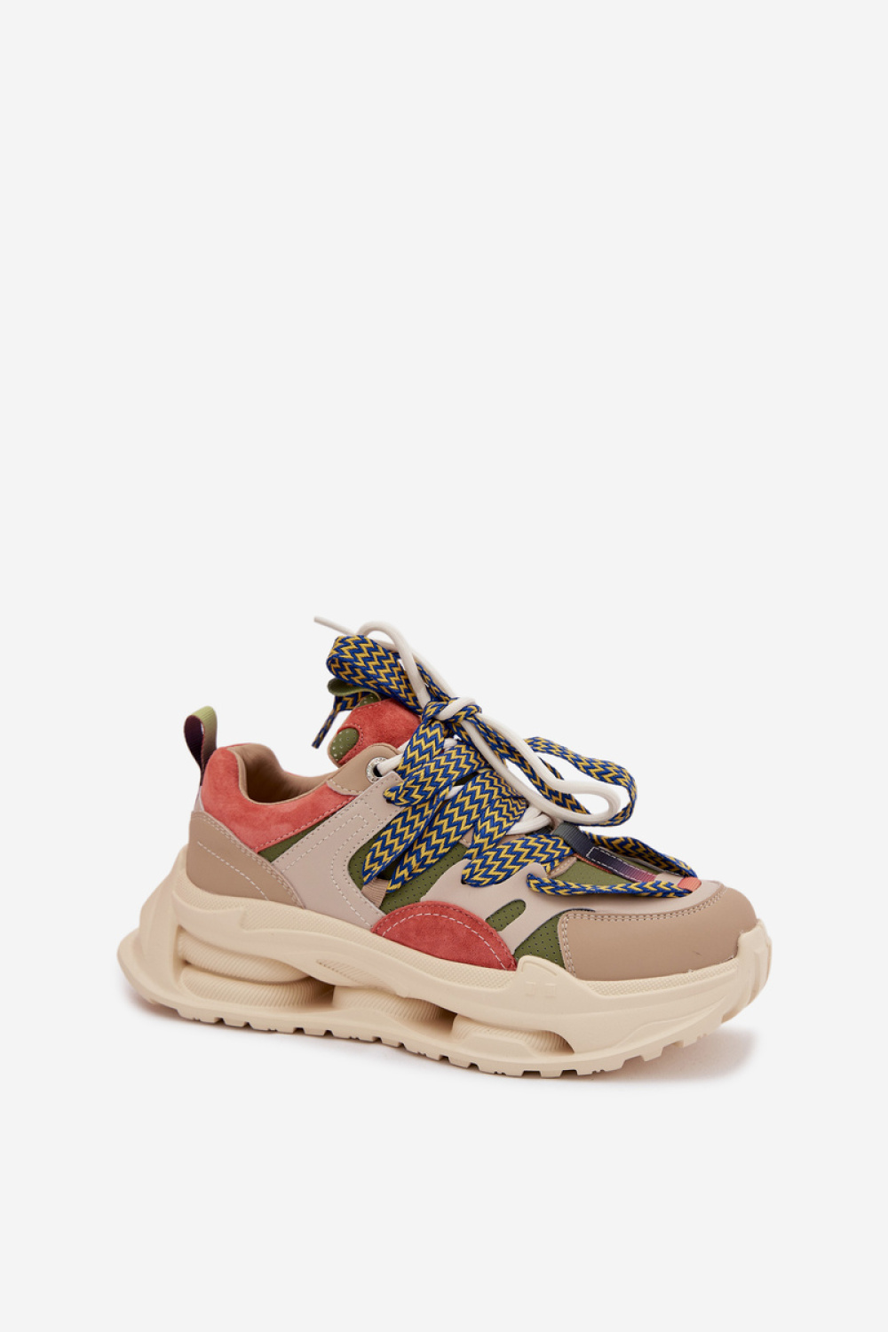 Buty Sportowe Model DA CR61-3133 Beige - Step in style - obrazek 2