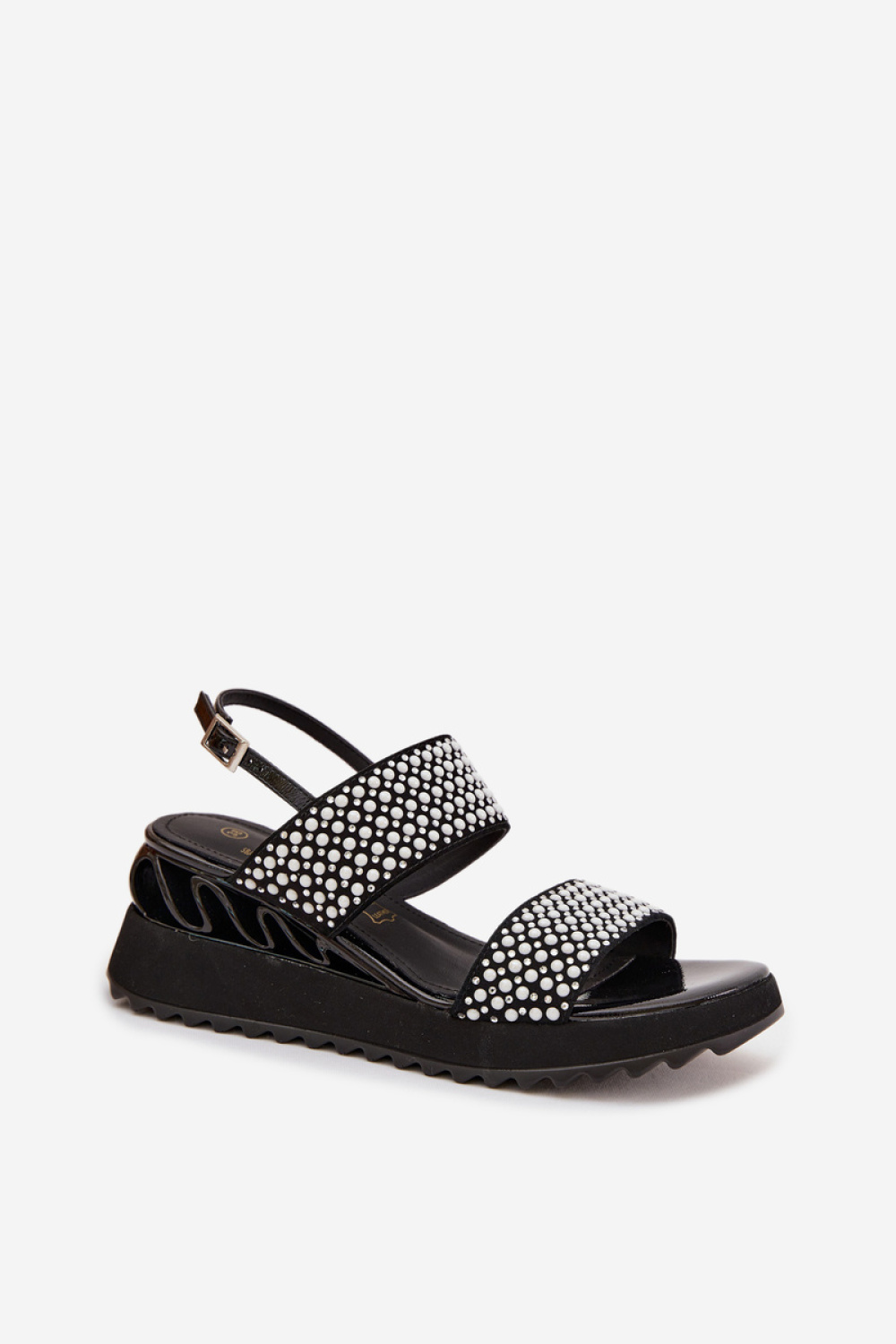 Sandały Model DA CR61-3067 Black - Step in style - obrazek 2