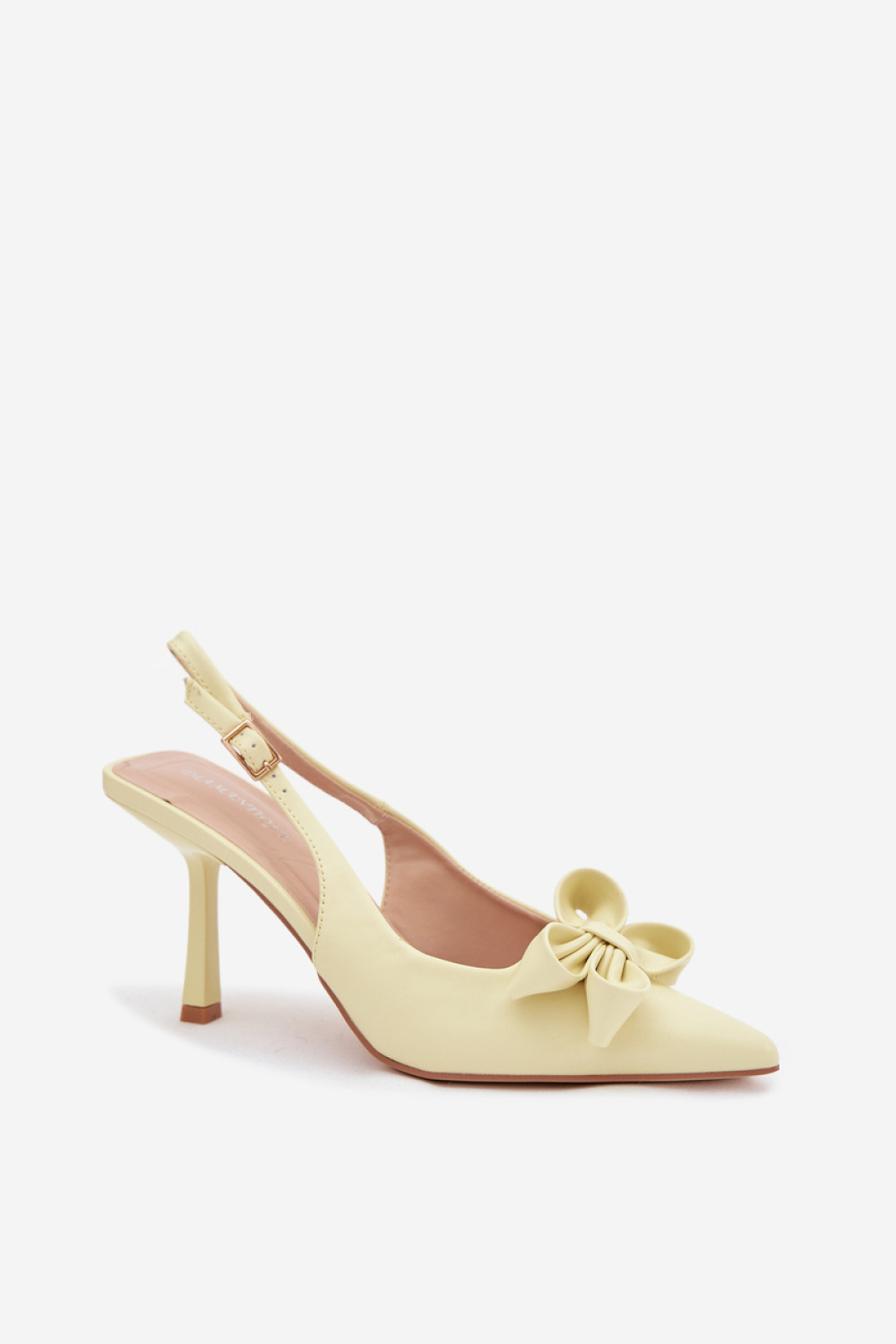 Sandały Model Jonera 6366 Yellow - Step in style - obrazek 2