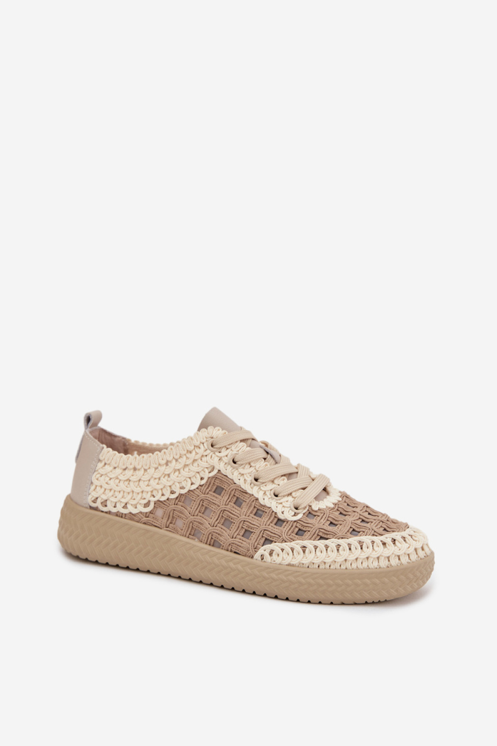 Półbuty Model DA GR61-5951 Beige - Step in style - obrazek 2