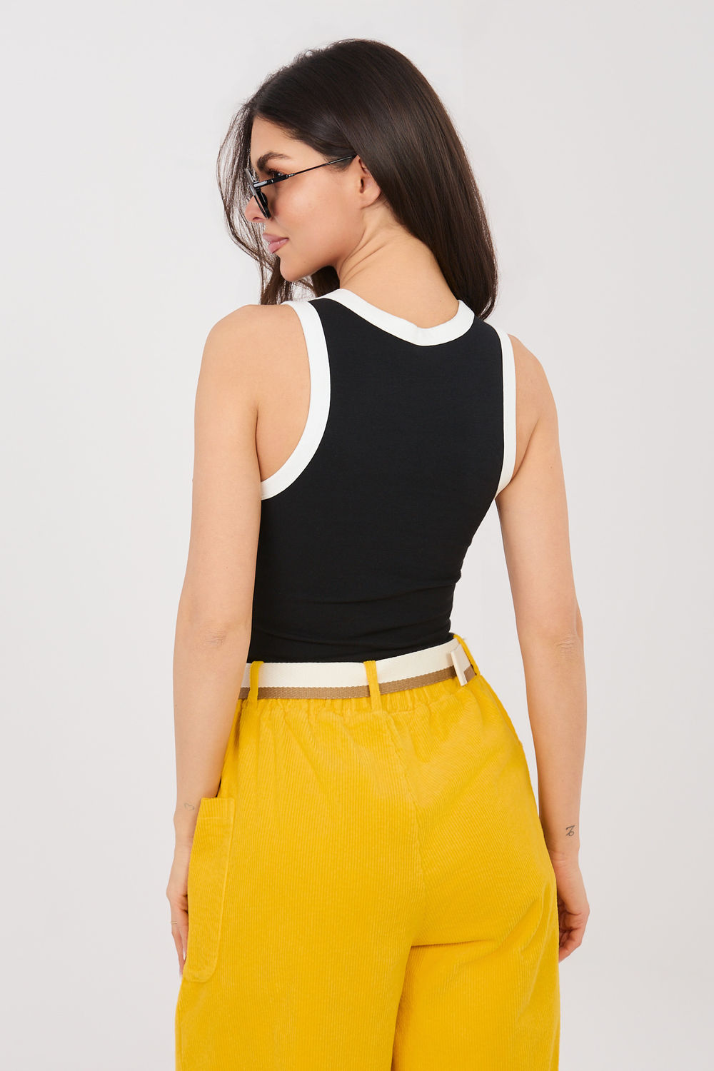 Koszulka Top Model D16197AJ02864A Black - Sublevel - obrazek 3