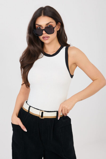 Koszulka Top Model D16197AJ02864A White - Sublevel