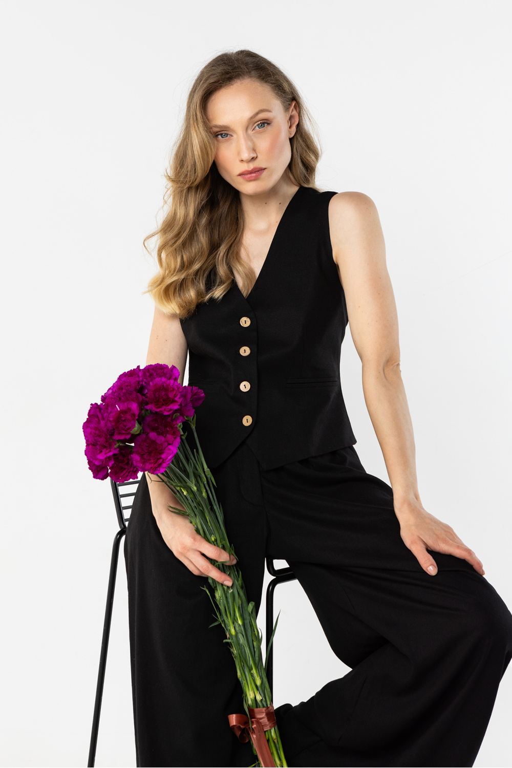 Kamizelka Model A775 Black - awama - obrazek 4