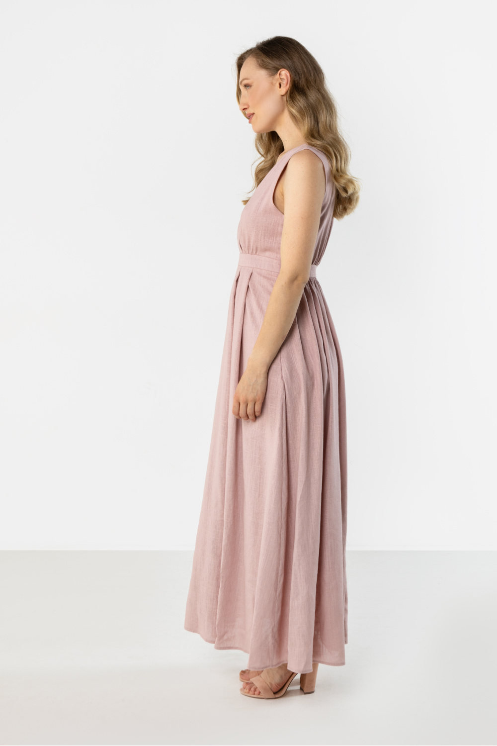 Sukienka Model A771 Pink - awama - obrazek 2