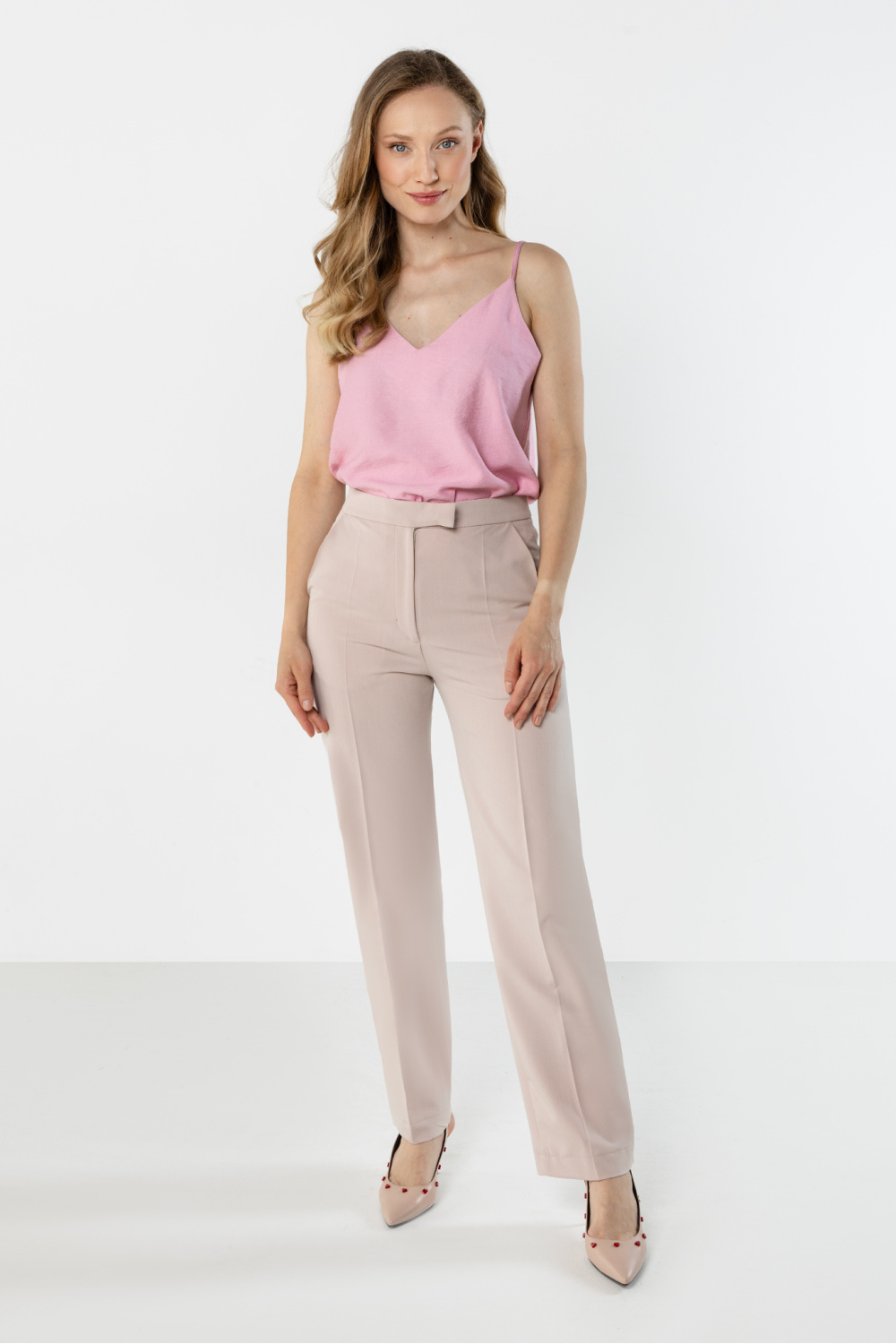 Spodnie Damskie Model A766 Beige - awama