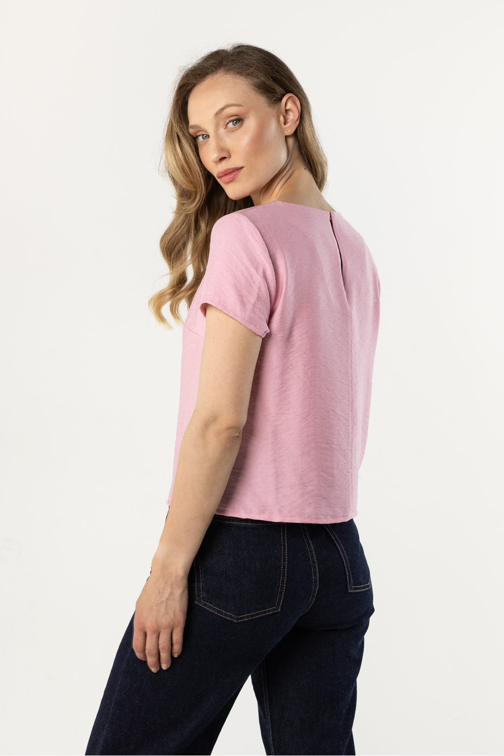 Bluzka Model A762 Pink - awama - obrazek 3