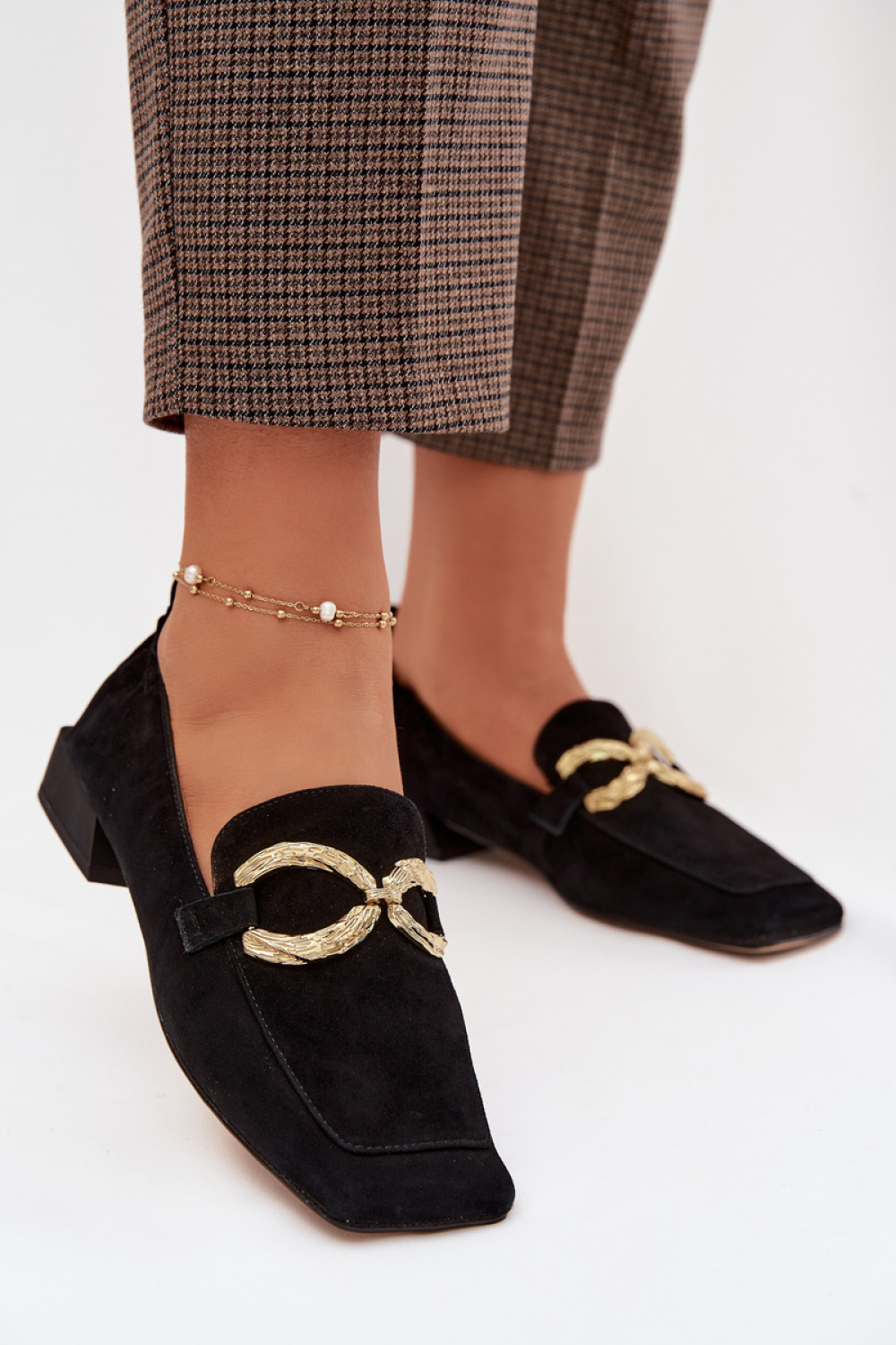 Mokasyny Model DA CR61-3115 Black - Step in style