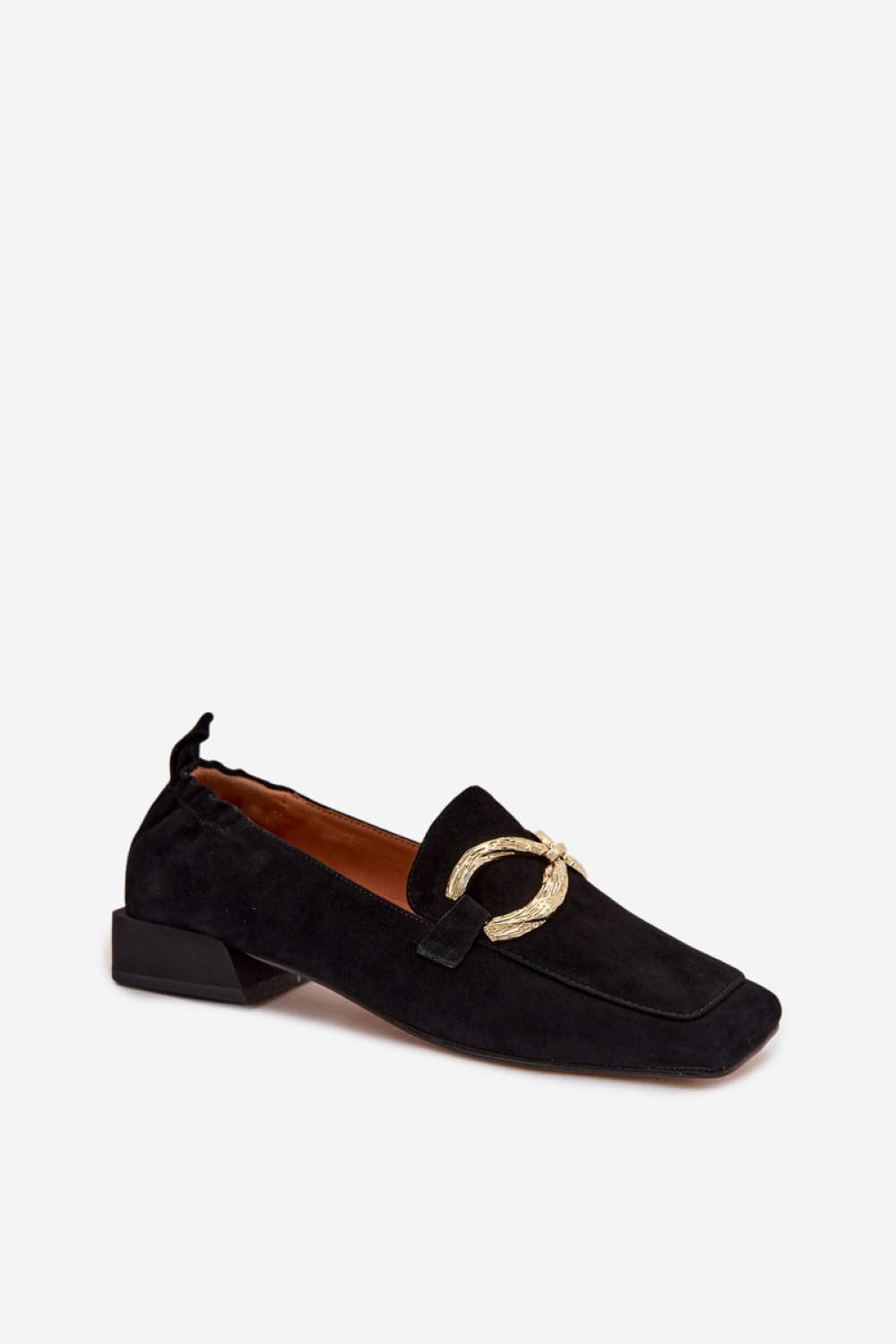 Mokasyny Model DA CR61-3115 Black - Step in style - obrazek 2