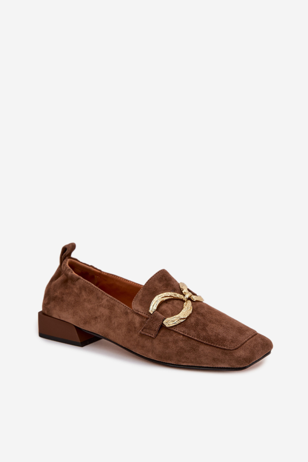 Mokasyny Model DA CR61-3115 Brown - Step in style - obrazek 2