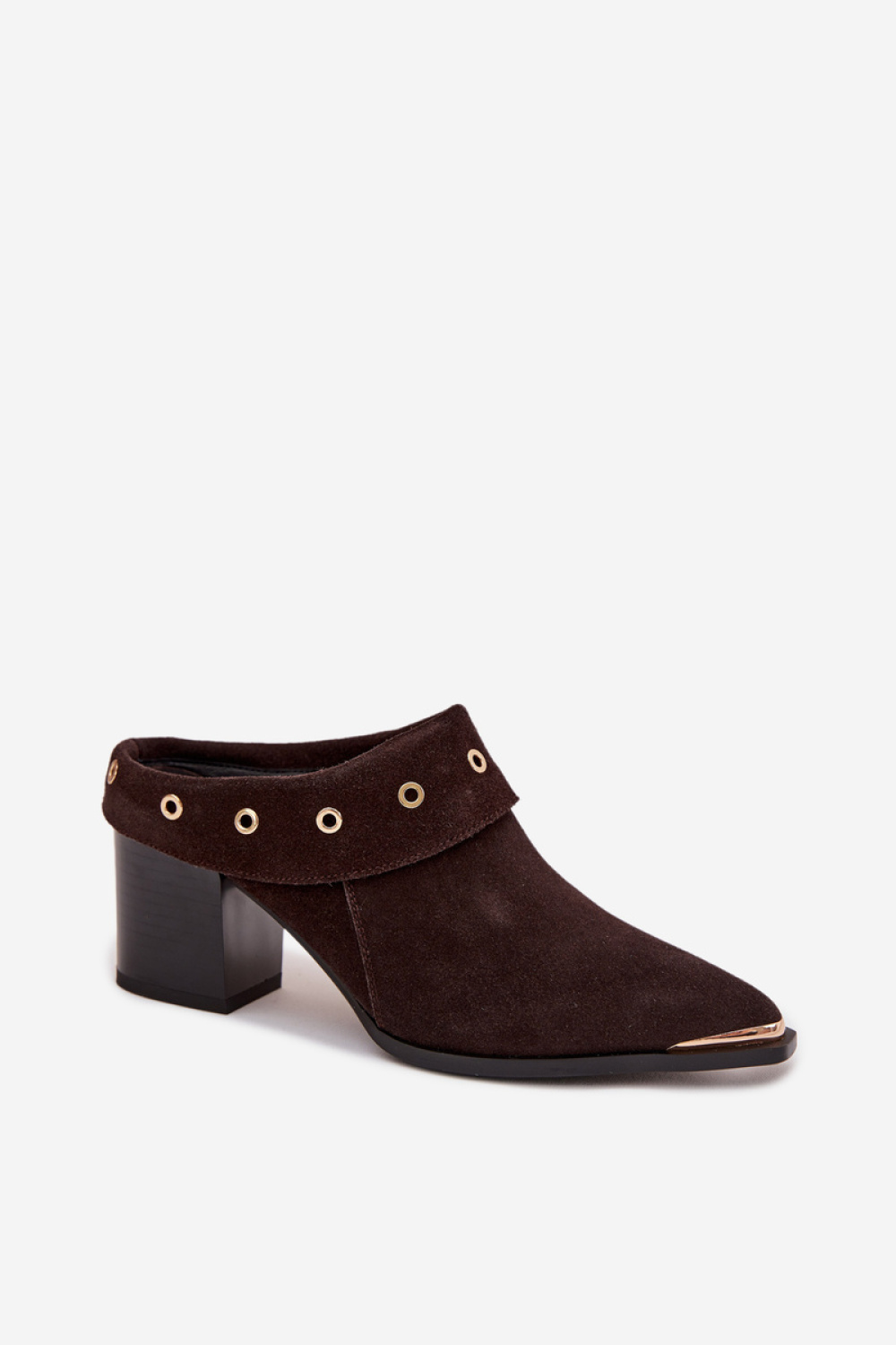 Sandał Klapki Model DA CR61-3059 Czekolada - Step in style - obrazek 2