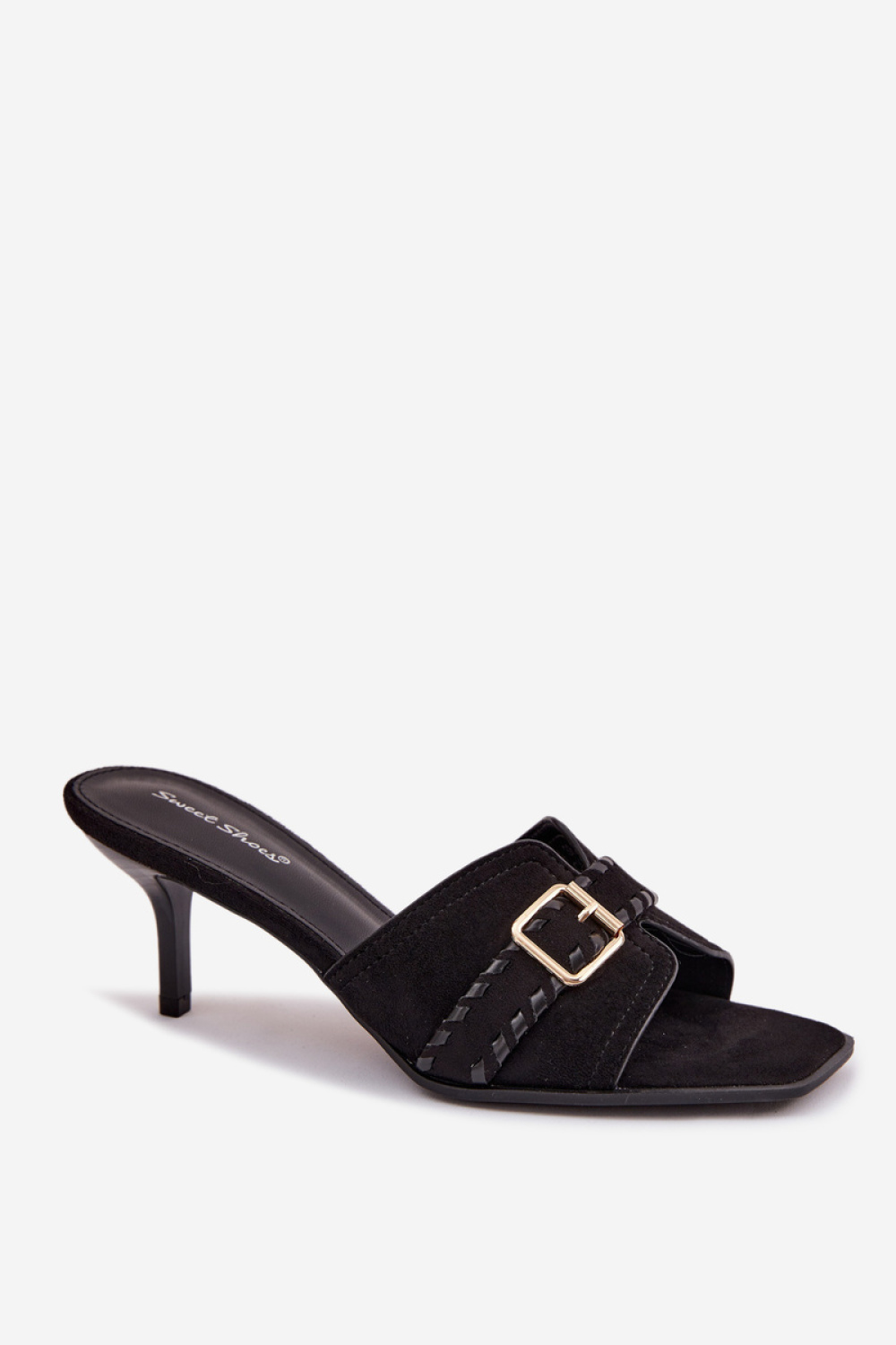 Sandał Klapki Model Jelira 9764 Black - Step in style - obrazek 2