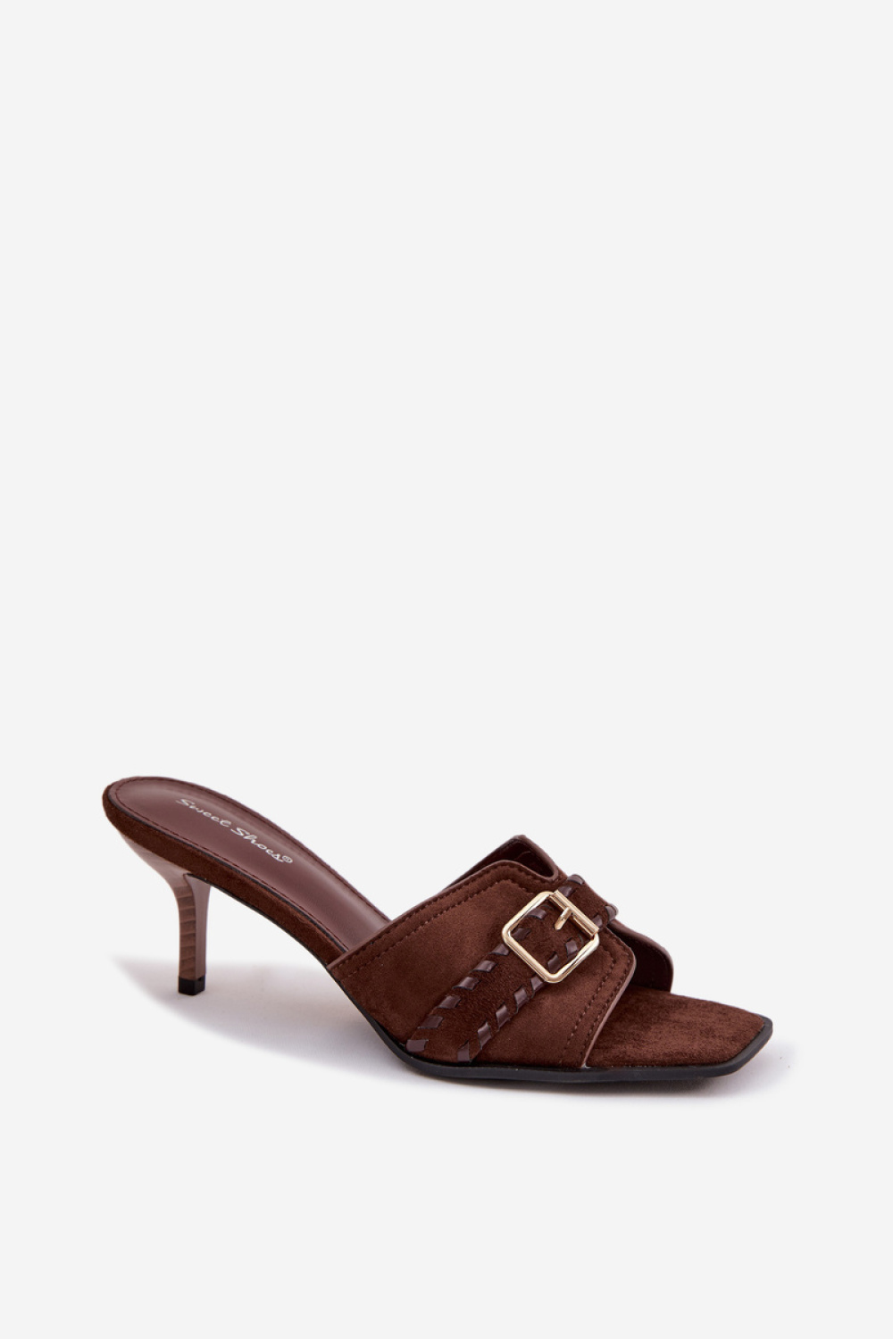 Sandał Klapki Model Jelira 9764 Czekolada - Step in style - obrazek 2