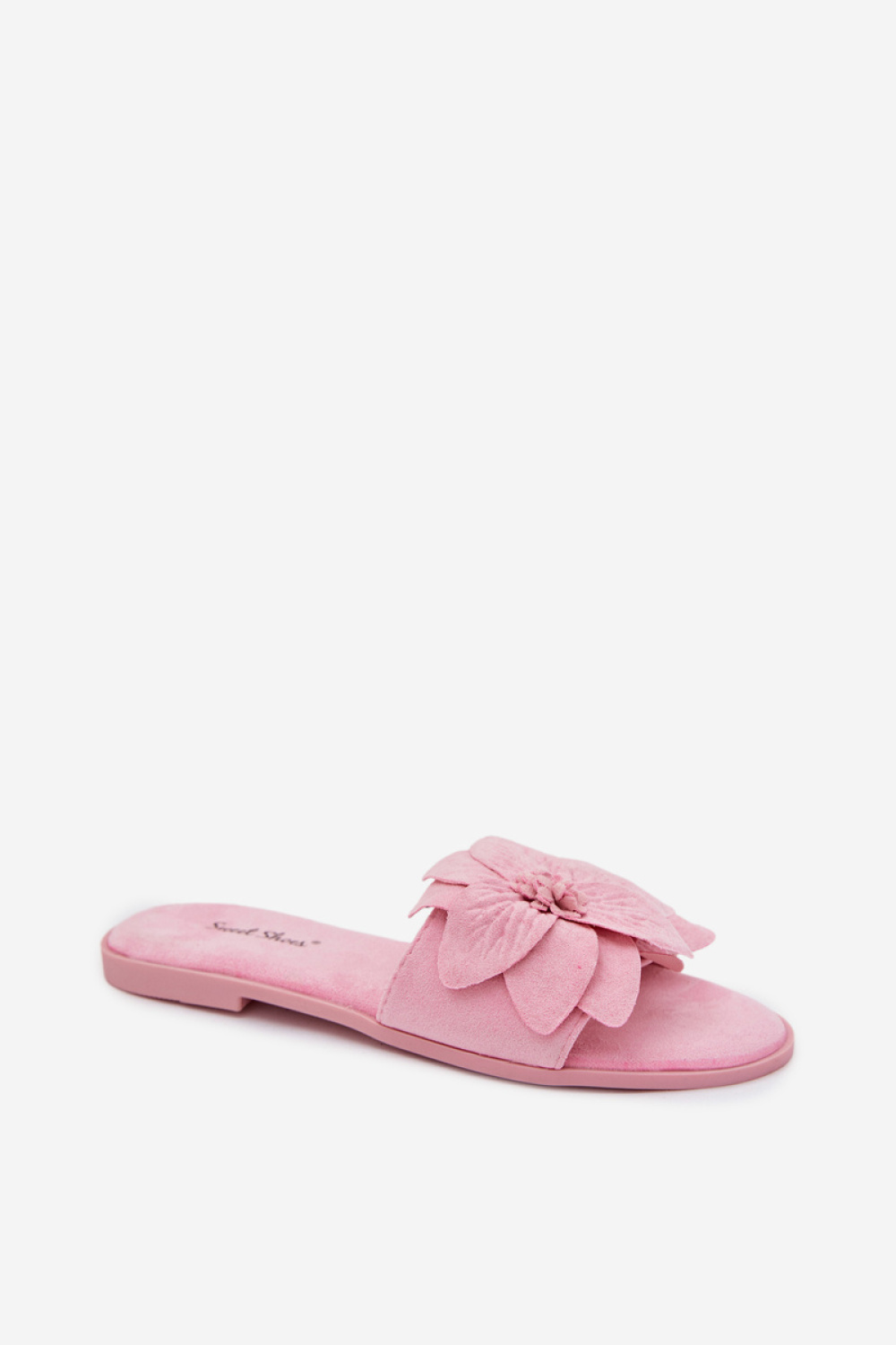 Sandał Klapki Model Elzoria J502-4 Pink - Step in style - obrazek 2